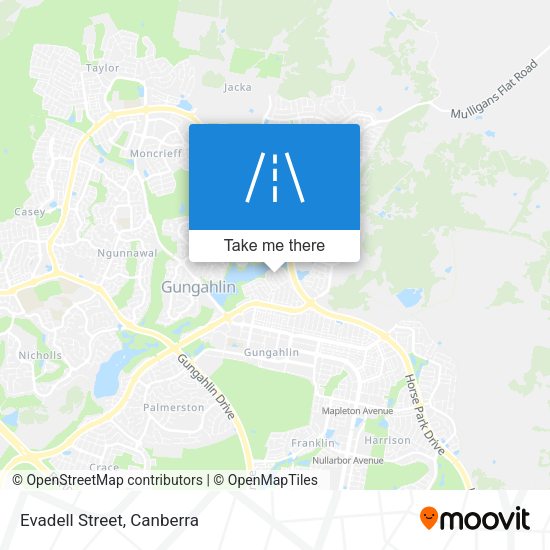 Evadell Street map
