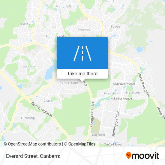 Everard Street map