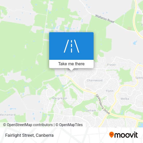 Fairlight Street map