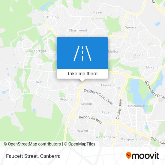 Faucett Street map