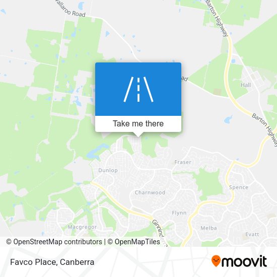 Favco Place map