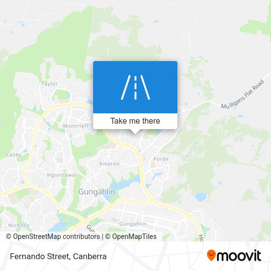 Fernando Street map