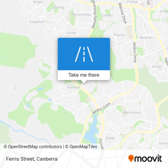 Ferris Street map