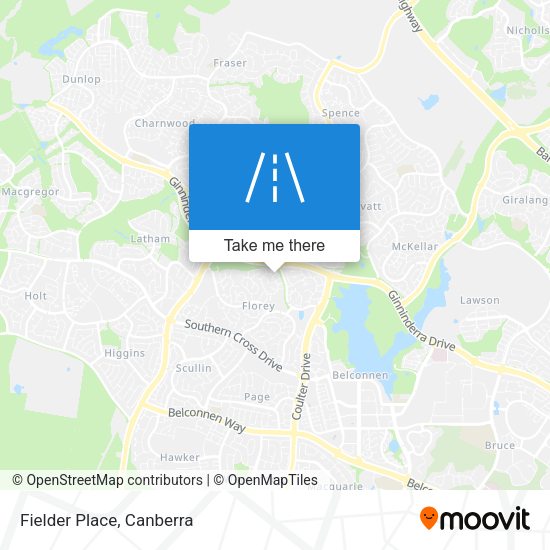 Fielder Place map