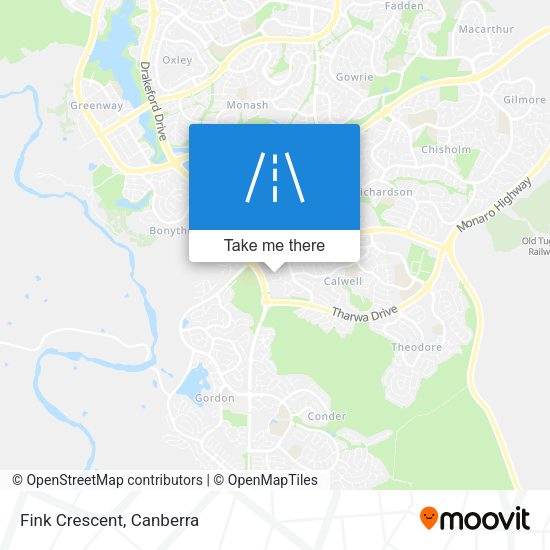 Fink Crescent map