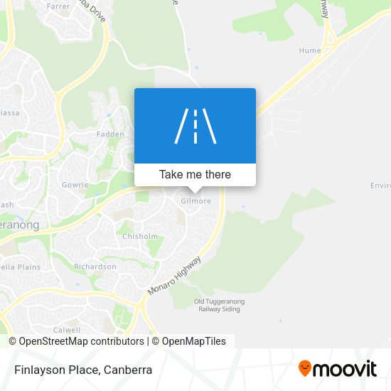 Finlayson Place map