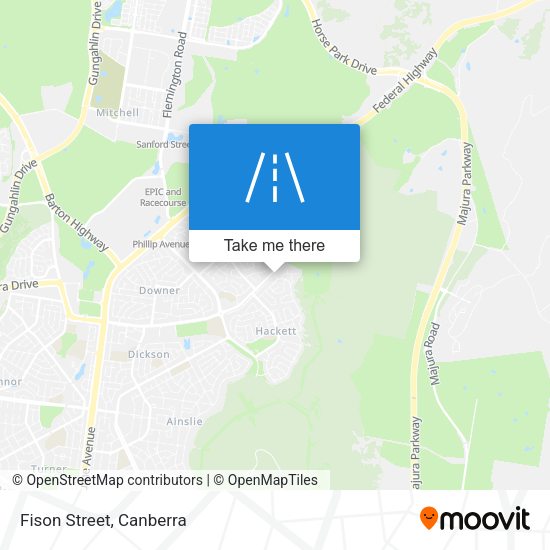 Fison Street map