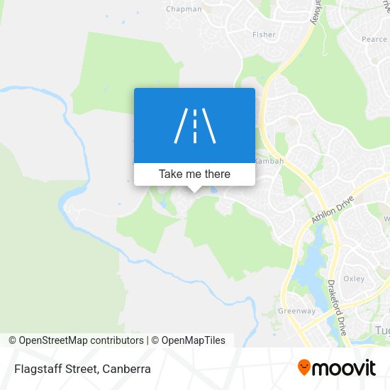 Flagstaff Street map