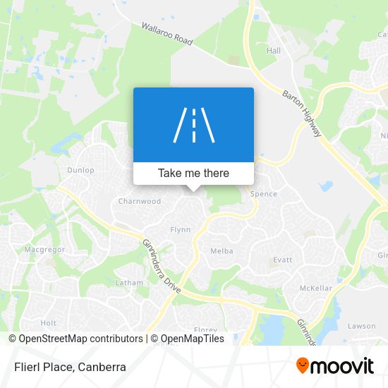 Flierl Place map