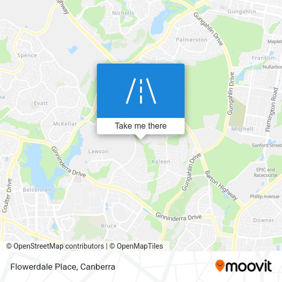 Flowerdale Place map