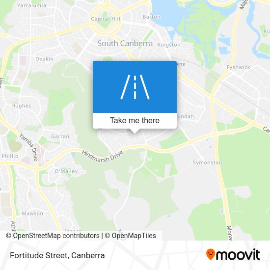Fortitude Street map