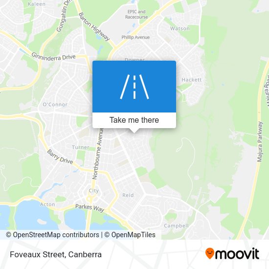Foveaux Street map