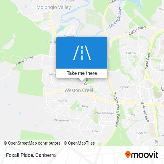 Foxall Place map