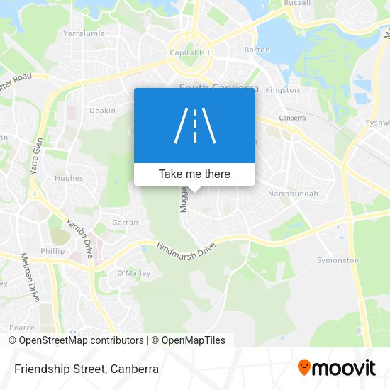 Friendship Street map