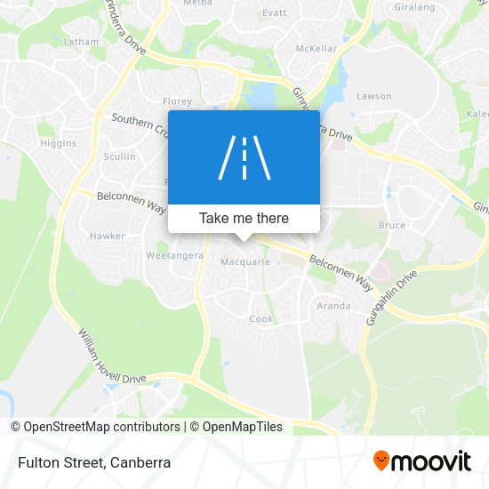 Fulton Street map