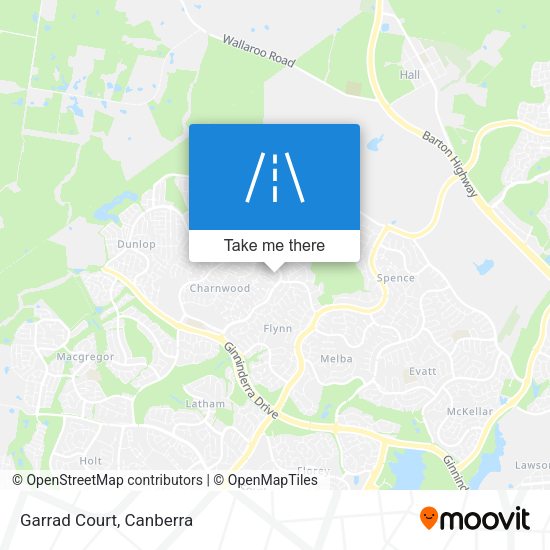 Garrad Court map