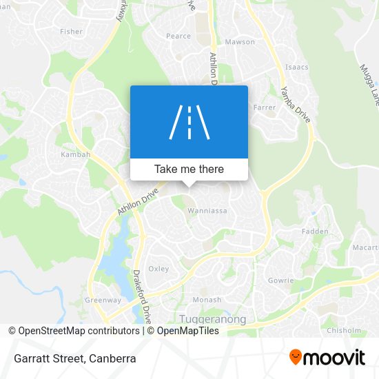 Garratt Street map