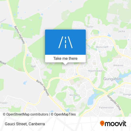 Gauci Street map