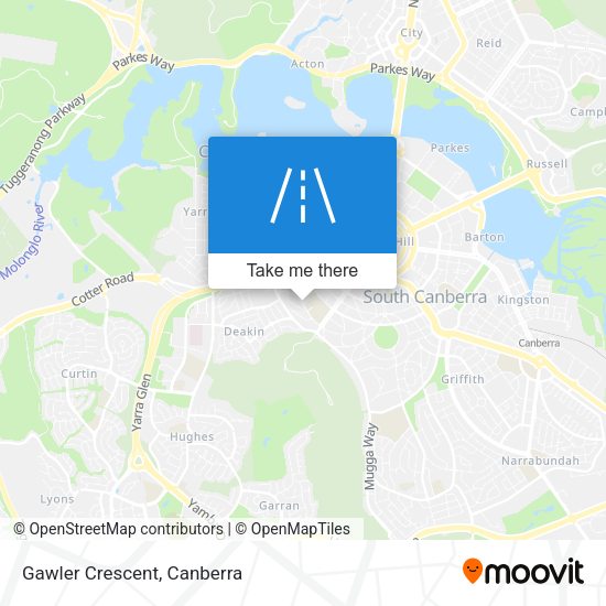 Gawler Crescent map