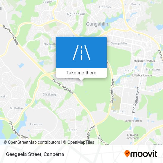 Geegeela Street map