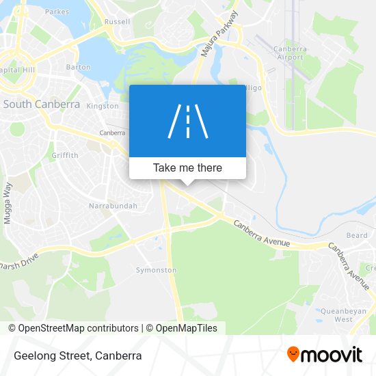 Geelong Street map
