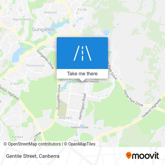 Gentile Street map