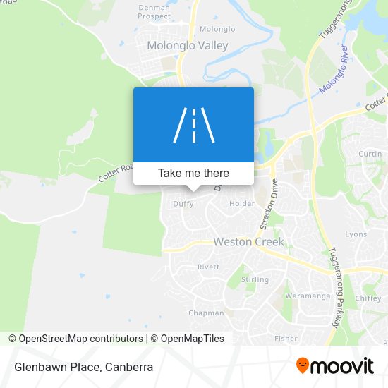 Glenbawn Place map