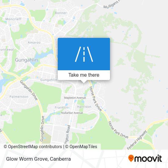 Glow Worm Grove map