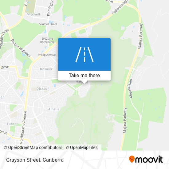 Grayson Street map