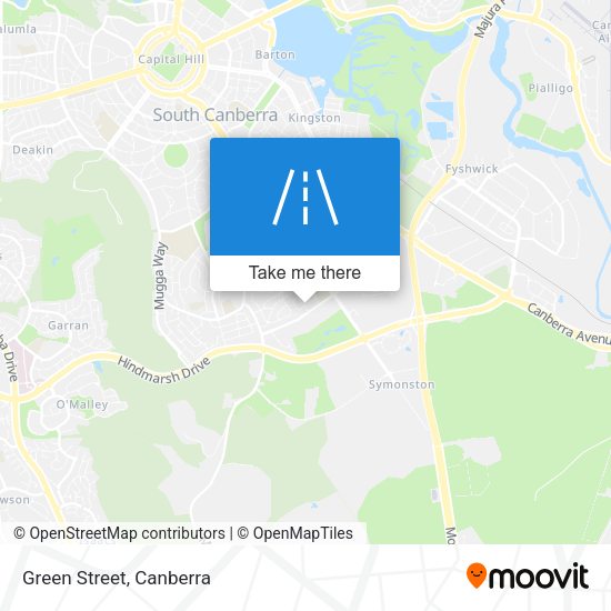 Green Street map