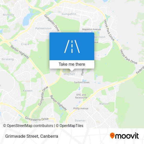 Grimwade Street map