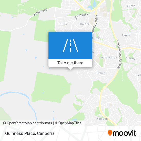 Guinness Place map