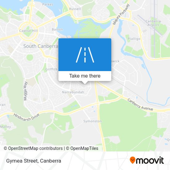 Gymea Street map