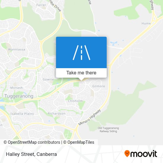 Halley Street map