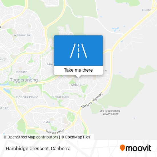 Hambidge Crescent map