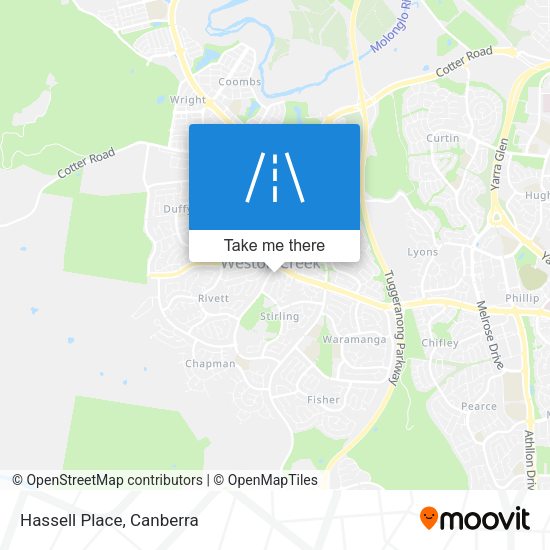 Hassell Place map