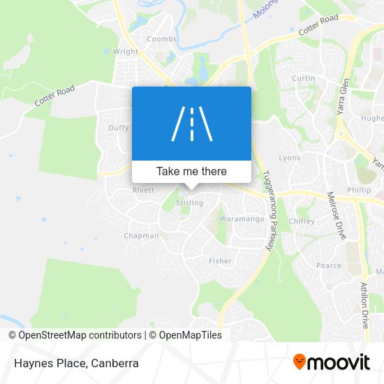 Haynes Place map