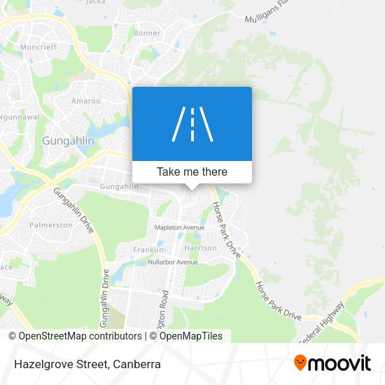 Hazelgrove Street map