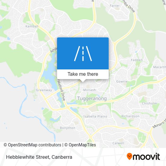 Hebblewhite Street map
