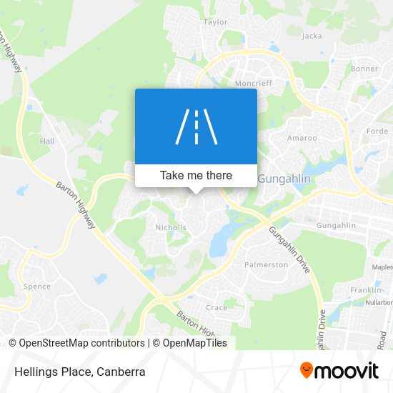 Hellings Place map