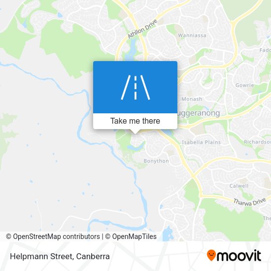 Helpmann Street map