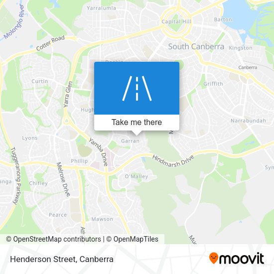 Henderson Street map