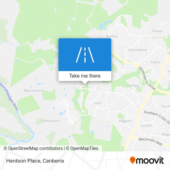 Herdson Place map