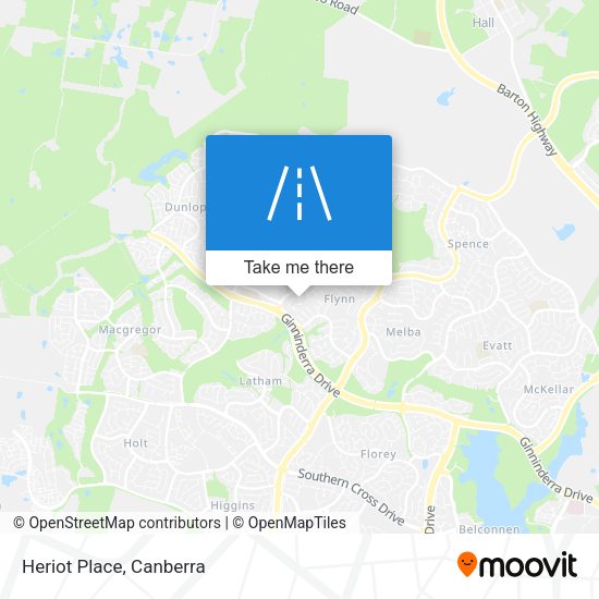 Heriot Place map