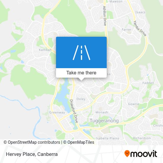 Hervey Place map