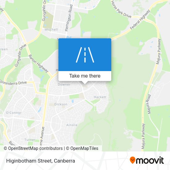 Higinbotham Street map
