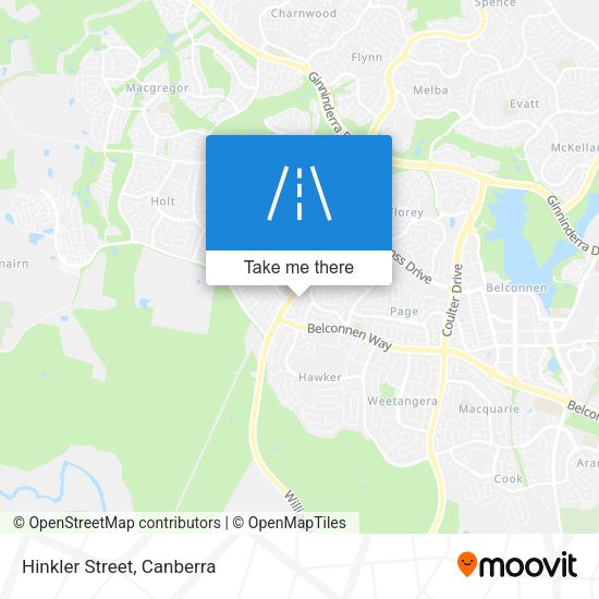 Hinkler Street map