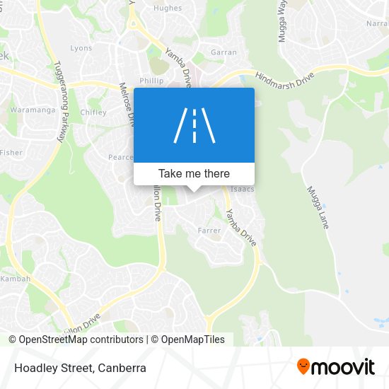 Hoadley Street map