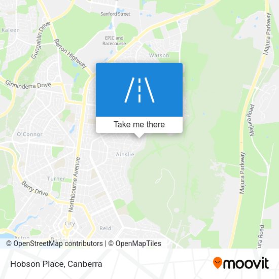 Hobson Place map