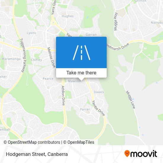 Hodgeman Street map